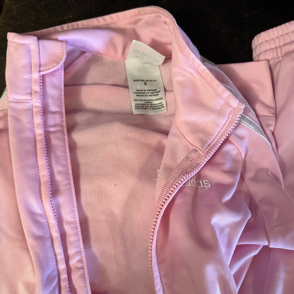Girls, Adidas jogging suit
